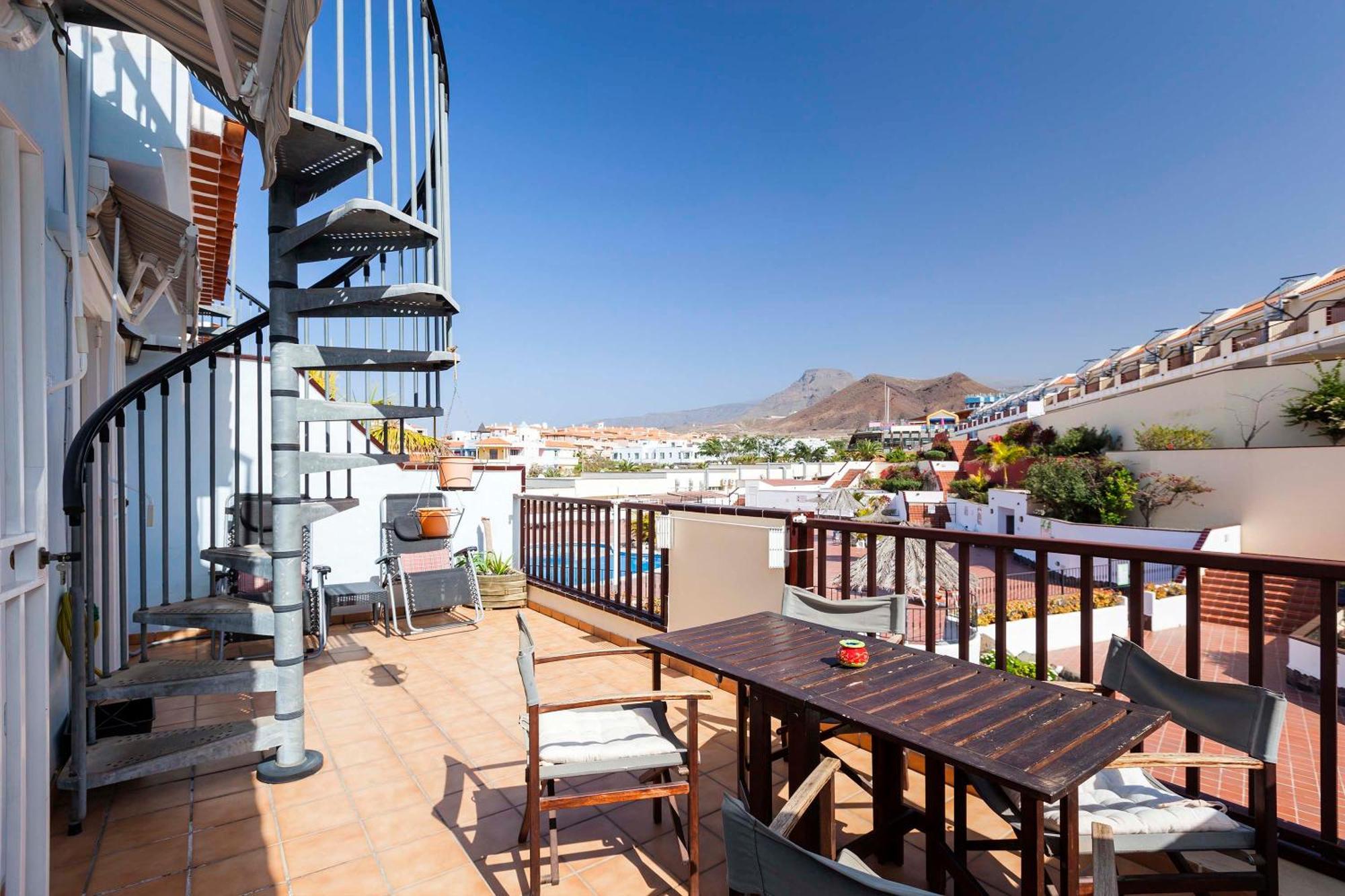 Penthouse El Mirador Los Cristianos Tenerife - Vv Extérieur photo